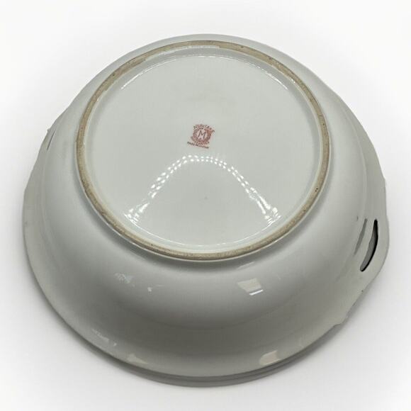 Vintage Noritake Morimura Hand Painted Made In Japan Handled Bowl 9.75” Round - Picture 9 of 9